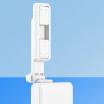 3in1 自撮り棒 一体型収納可能  自撮り棒  補光ライト付き スマートフォンホルダー 360度回転可能 手持ちスマホ用ホルダー 全2色 SKU:IPC12032024006 - Image 8