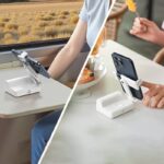 3in1 自撮り棒 一体型収納可能  自撮り棒  補光ライト付き スマートフォンホルダー 360度回転可能 手持ちスマホ用ホルダー 全2色 SKU:IPC12032024006 - Image 24