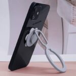 Magsafe対応 スマホ スタンド  折れ畳式 スマホスタンド スマートフォン スタンド スマートフォンホルダー スマホアクセサリー全3色 SKU:IPC12032024014 - Image 4