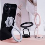 Magsafe対応 スマホ スタンド  折れ畳式 スマホスタンド スマートフォン スタンド スマートフォンホルダー スマホアクセサリー全3色 SKU:IPC12032024014