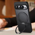 Google Pixel 9PRO XL 2in1 PC+TPU ケース スタンド機能 Google Pixel9/Pixel 9PRO TPU ケース Google ケース  スマホケース  全2色 SKU:IPC12032024027 - Image 6