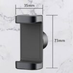 三脚 一脚 用 スマホホルダー スマホブラケット 自撮り棒用 三脚固定 360°回転 角度調整 三脚 一脚用アダプター 1/4ネジ穴搭載  スマートフォン三脚ホルダー全4種類 SKU:IPC12032024029 - Image 18