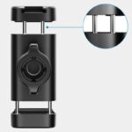 三脚 一脚 用 スマホホルダー スマホブラケット 自撮り棒用 三脚固定 360°回転 角度調整 三脚 一脚用アダプター 1/4ネジ穴搭載  スマートフォン三脚ホルダー全4種類 SKU:IPC12032024029 - Image 5