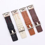 42/44/45/46/49mm 本革製 ベルト アップルウォッチ バンド ベルト Apple Watch42/44/45/46/49mm 交換ベルト 全8色 SKU:IPC12032024038 - Image 2