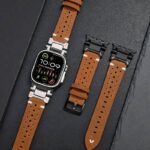 42/44/45/46/49mm 本革製 ベルト アップルウォッチ バンド ベルト Apple Watch42/44/45/46/49mm 交換ベルト 全6色 SKU:IPC12032024039