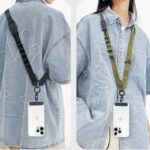 ネックストラップ 肩掛け ストラップホルダー  携帯ストラップ ショルダーストラップ 携帯ショルダー  全5色 SKU:IPC12032024046 - Image 3