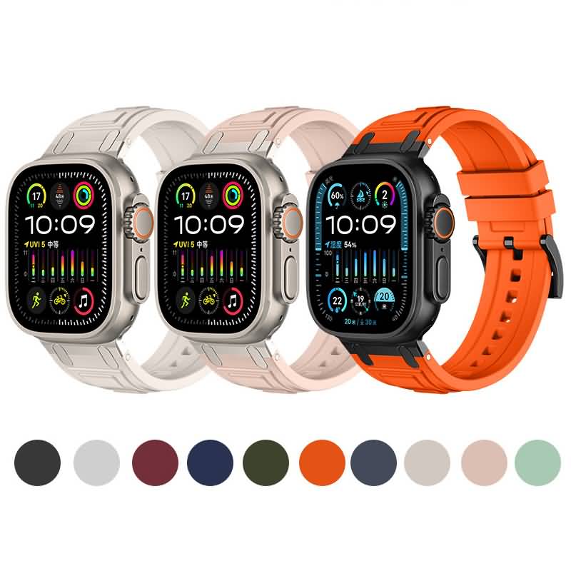 IPC12032024051-02.jpg 42/44/45/46/49mm シリコン製 ベルト アップルウォッチ バンド ベルト Apple Watch38/40/41/42mm 交換ベルト 全10色 SKU:IPC12032024051 - Image 1