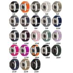 42/44/45/46/49mm ナイロン製 ベルト アップルウォッチ バンド ベルト Apple Watch38/40/41/42mm 交換ベルト 全23色 SKU:IPC12032024052 - Image 10