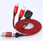 3in1/3in2アップルウォッチ充電ケーブル  PD60W アップルウォッチ充電器 iPhone Watch用充電ケ-プルマルチUSB A/C充電ケ-プル 磁気充電ケ-プル 全3色 SKU:IPC12052024003 - Image 4