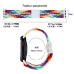 42/44/45/46/49mm ナイロン製 ベルト マグネット式 アップルウォッチ バンド ベルト Apple Watch 38/40/41/42mm 交換ベルト 全15色 SKU:IPC12052024006 - Image 9