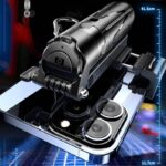 P15Mini 自撮り棒 伸縮 折りたたみ式  三脚ホルダー マグネット式  セルカ棒  リモコン付き 自撮り棒 全2色 SKU:IPC12062024024 - 画像 (5)