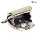 折りたたみ 小銭入れ 本革 ミニ財布 多機能 財布 小銭入れ RFID 札入れ ミニ財布 小物ポケット  全8色 SKU:IPC12122024005 - Image 3
