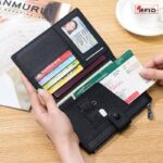 カード入れ カードケース パスポートケース ストラップ ラウンドファスナー SIMカードポケット 多機能財布 小銭入れ  全7色 SKU:IPC12122024006 - Image 11