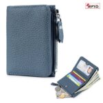 折りたたみ 小銭入れ 本革 ミニ財布 多機能 財布 小銭入れ RFID 札入れ ミニ財布 小物ポケット 全7色 SKU:IPC12122024007 - Image 8