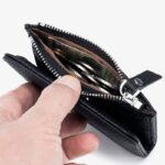 折りたたみ 小銭入れ 本革 ミニ財布 多機能 財布 小銭入れ RFID 札入れ ミニ財布 小物ポケット 全7色 SKU:IPC12122024007 - Image 2
