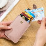 引き出し式  カード入れ ケース カード ケース   コンパクト カードホルダー クレジットカード 免許証  ICカード 全11色 SKU:IPC12122024008 - Image 2