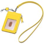 パスケース リール付き 本革素材 カード収納  カード入れ ケース  伸縮リール  全9色 SKU:IPC12122024009 - Image 17