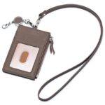 パスケース リール付き 本革素材 カード収納  カード入れ ケース  伸縮リール  全9色 SKU:IPC12122024009 - Image 16
