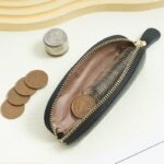 小銭入れ コインケース レザー 本革 財布 おしゃれ 革小物 小物入れ 小物 ミニ財布  ミニ チェーン 紛失防止 マルチケース   全10色 SKU:IPC12122024013 - Image 2
