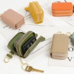 鍵入れケース 車の鍵 カーキー ケース 本革レザー カラビナ キーホルダー 紛失防止 小物入れ  全9色 SKU:IPC12122024014 - Image 17