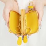 鍵入れケース 車の鍵 カーキー ケース 本革レザー カラビナ キーホルダー 紛失防止 小物入れ  全9色 SKU:IPC12122024014 - Image 3