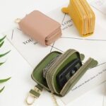 鍵入れケース 車の鍵 カーキー ケース 本革レザー カラビナ キーホルダー 紛失防止 小物入れ  全9色 SKU:IPC12122024014 - Image 20