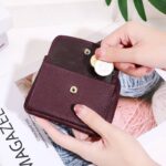 折りたたみ 小銭入れ 本革 ミニ財布 ラウンドファスナー 多機能 財布 小銭入れ RFID 札入れ ミニ財布 小物ポケット  全5色 SKU:IPC12122024016 - Image 3