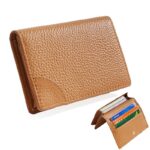 折りたたみ 小銭入れ 本革 ミニ財布 ラウンドファスナー 多機能 財布 小銭入れ RFID 札入れ ミニ財布 小物ポケット 全6色 SKU:IPC12122024027