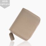 折りたたみ 小銭入れ 本革 ミニ財布 ラウンドファスナー 多機能 財布 小銭入れ RFID 札入れ ミニ財布 小物ポケット 全9色 SKU:IPC12122024032 - Image 18
