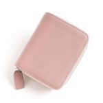 折りたたみ 小銭入れ 本革 ミニ財布 ラウンドファスナー 多機能 財布 小銭入れ RFID 札入れ ミニ財布 小物ポケット 全9色 SKU:IPC12122024032 - Image 16