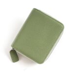 折りたたみ 小銭入れ 本革 ミニ財布 ラウンドファスナー 多機能 財布 小銭入れ RFID 札入れ ミニ財布 小物ポケット 全9色 SKU:IPC12122024032 - Image 15