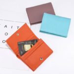 折りたたみ 小銭入れ 本革 ミニ財布 ミニウォレット 多機能 財布 小銭入れ RFID 札入れ ミニ財布 小物ポケット 全9色 SKU:IPC12122024036