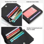 折りたたみ 小銭入れ 本革 ミニ財布 ミニウォレット 多機能 財布 小銭入れ RFID 札入れ ミニ財布 小物ポケット 全9色 SKU:IPC12122024036 - Image 8