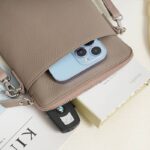 スマホショルダー 本革斜めがけバッグ 通勤バッグ 小物収納 財布 スマホポーチ お財布 レディース ショルダーバッグ スマホショルダーバッグ 全6色 SKU:IPC12122024037 - 画像 (22)