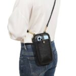 スマホショルダー 本革斜めがけバッグ 通勤バッグ 小物収納 財布 スマホポーチ お財布 レディース ショルダーバッグ スマホショルダーバッグ  全10色 SKU:IPC12122024041 - 画像 (10)
