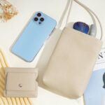 スマホショルダー 本革斜めがけバッグ 通勤バッグ 小物収納 財布 スマホポーチ お財布 レディース ショルダーバッグ スマホショルダーバッグ  全4色 SKU:IPC12122024044 - 画像 (4)