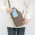 スマホショルダー 本革斜めがけバッグ 通勤バッグ 小物収納 財布 スマホポーチ お財布 レディース ショルダーバッグ スマホショルダーバッグ  全8色 SKU:IPC12122024045 - 画像 (15)