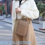 スマホショルダー 本革斜めがけバッグ 通勤バッグ 小物収納 財布 スマホポーチ お財布 レディース ショルダーバッグ スマホショルダーバッグ  全8色 SKU:IPC12122024045 - 画像 (6)