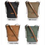 スマホショルダー 本革斜めがけバッグ 通勤バッグ 小物収納 財布 スマホポーチ お財布 レディース ショルダーバッグ スマホショルダーバッグ  全4色 SKU:IPC12122024056 - 画像 (4)