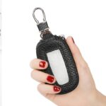 鍵入れケース 車の鍵 カーキー ケース 本革レザー カラビナ キーホルダー 紛失防止 小物入れ 全6色 SKU:IPC12122024057 - 画像 (13)