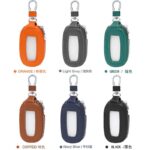 鍵入れケース 車の鍵 カーキー ケース 本革レザー カラビナ キーホルダー 紛失防止 小物入れ 全6色 SKU:IPC12122024057 - 画像 (5)