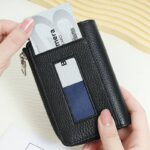 カード入れ カードケース 薄型 本革 財布 レディース 小銭入れ  鍵ホルダー 多機能財布 小銭入れ 収納財布 ウォレット 全7色 SKU:IPC12122024058 - 画像 (19)