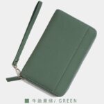 本革 長財布 レディース 小銭入れ 大容量 ラウンドファスナー 多機能財布 小銭入れ 収納財布 ウォレット 全7色 SKU:IPC12122024061 - Image 4