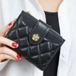 折りたたみ 小銭入れ 本革 ミニ財布 ミニウォレット 多機能 財布 小銭入れ RFID 札入れ ミニ財布 小物ポケット  全4色 SKU:IPC12122024063 - Image 4