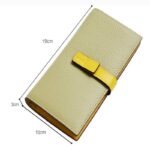 本革 長財布 レディース 小銭入れ 大容量 ラウンドファスナー 多機能財布 小銭入れ 収納財布 ウォレット  全4色 SKU:IPC12122024064 - 画像 (15)