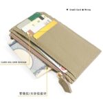 カード入れ カードケース 薄型 本革 財布 レディース 小銭入れ ラウンドファスナー 多機能財布 小銭入れ 収納財布 ウォレット  全10色 SKU:IPC12122024067 - Image 10