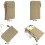 カード入れ カードケース 薄型 本革 財布 レディース 小銭入れ ラウンドファスナー 多機能財布 小銭入れ 収納財布 ウォレット  全10色 SKU:IPC12122024067 - Image 6