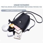 ショルダーバッグ レディース 斜め掛け スマホバッグ 通勤バッグ  小物収納 財布 本革ミニバッグ 肩掛け ポーチ スマホ収納 全6色 SKU:IPC12162024009 - 画像 (9)