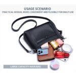 ショルダーバッグ レディース 斜め掛け スマホバッグ 通勤バッグ  小物収納 財布 本革ミニバッグ 肩掛け ポーチ スマホ収納 全6色 SKU:IPC12162024012 - 画像 (9)