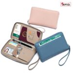 カード入れ カードケース パスポートケース  ストラップ ラウンドファスナー SIMカードポケット 多機能財布 小銭入れ  全5色 SKU:IPC12162024015 - Image 2